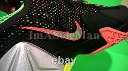 Nouveau Nike Zoom Lebron XII Low Sz 10.5 Remix Vert Pink Jordan 12 18 19 Space Jam