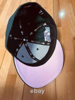 Nouvelle Era Yankees Cap Side Patches World Series Green Pink