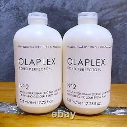 OLAPLEX No. 2 Bond Perfector 17,75 oz ENSEMBLE DE 2 Nouveau SCELLÉ Authentique Stock Frais