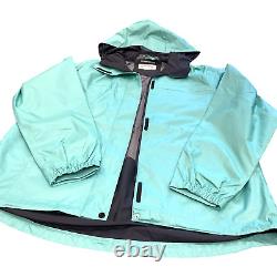 Orvis Femmes 3-4x Enseignement Eau Professionnelle Grain Wing Hiking Jacket Weather Coat Green