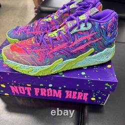 PUMA X LaMelo Ball MB. 03 'Sois toi-même' Violet/Rose/Vert HOMMES 379899-01 LIVRAISON RAPIDE