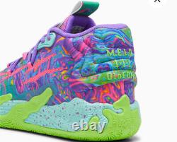 PUMA X LaMelo Ball MB. 03 'Sois toi-même' Violet/Rose/Vert HOMMES 379899-01 LIVRAISON RAPIDE