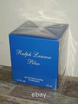 Parfum Eau De Toilette EDP en spray Ralph Lauren Women Blue 4.2 oz 125 ml neuf sous blister