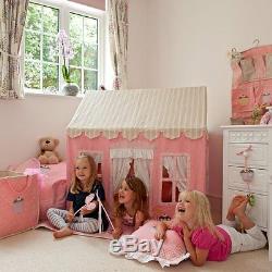 Pink Gingerbread Cottage Enfants Playhouse / Jouer Tente Par Win Fille Verte