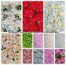 Premium Rose Flower Wall Panels Artificial Silk Wedding Decor Party Home Floral