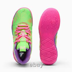 Puma MB. 01 Inverse Toxic Hommes US 14 Violet Vert Rose Parfum Basketball LaMelo Luxe