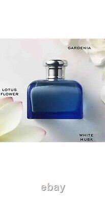 Ralph Lauren Blue Women Eau De Toilette Spray 4.2 Oz/125 Ml Nouveau Scellé