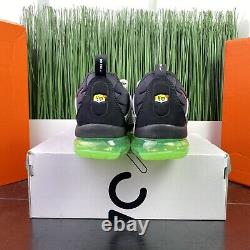Rare Nike Air Vapormax Plus'do Vous' Noir Vert Hommes Chaussures Dm8121-001 Taille 10.5