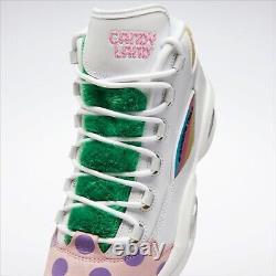 Reebok Question Classique MID Candy Land White Pixie Pink Goal Green Gz8826 Us6