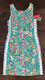 Robe Droite Nwt Lilly Pulitzer Guac And Roll Avocado Vert Rose Mila Taille 0 Rare