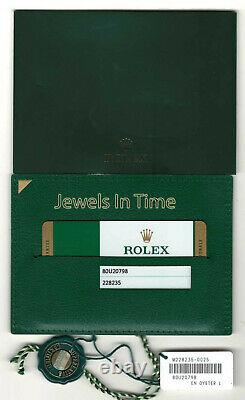 Rolex Day-date 40 18k Everose Gold Olive Green Mens Watch Box/papers 228235