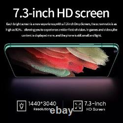 S21 Ultra Android Smartphone 16gb+512gb 7,3 Pouces, Rose, Vert, Marine 5g, 48mp