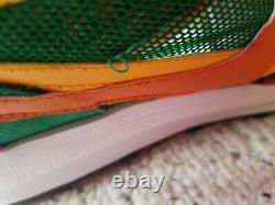 Sacai X Nike LD Waffle Pine Green Homme Taille 10.5 Rose Bv0073-301 Nouveau Avec Boîte