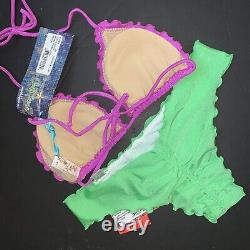 T.n.-o. Luli Fama M Bikini Snob Green Obsession Plum Rose Fuchsia Wavey Brazilian