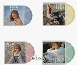 Taylor Swift 1989 Version de Taylor 4 Vinyles Bleu Vert Jaune Rose