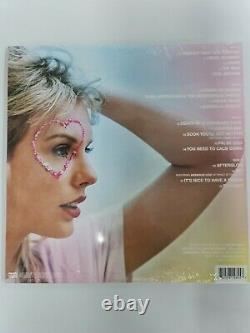 Taylor Swift Lover Double Vinyl Record Lp Nouvelle Marque Scellée Rose Vert