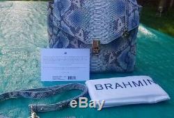 Tn-o Brahmane Ingrid Haven Roxanne (bleu / Vert / Rose) Satchel 415 $